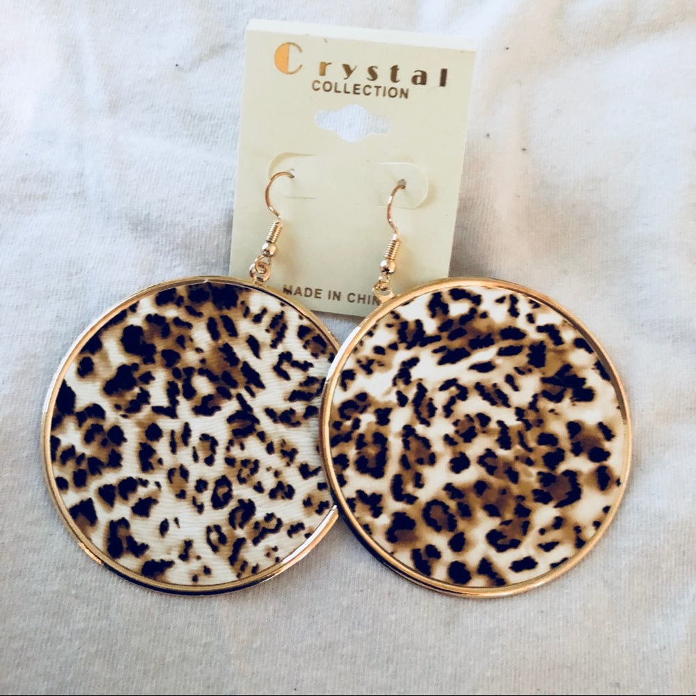 Cheetah Print Earrings